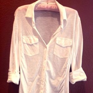 Designer White Blouse